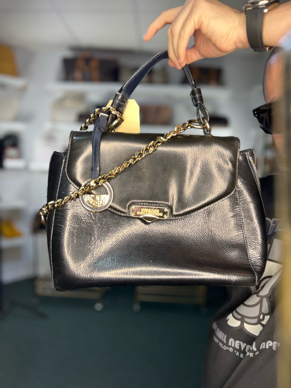 VERSACE TWO WAY BAG